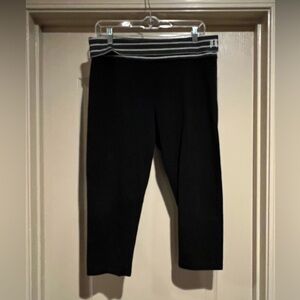 Victoria's Secret Fold Over Cropped Leggings